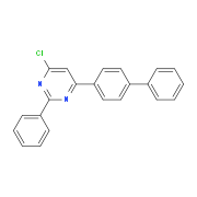 4-(biphenyl-4-yl)-6-chloro-2-phenylpyrimidine 1689538-58-6